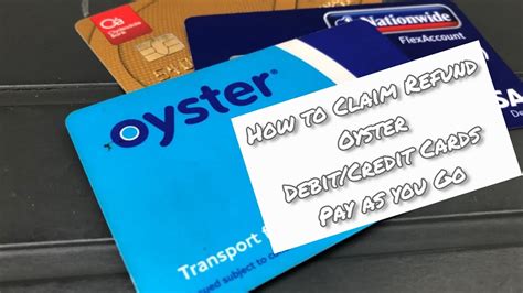 oyster card refund contactless|using card instead of oyster.